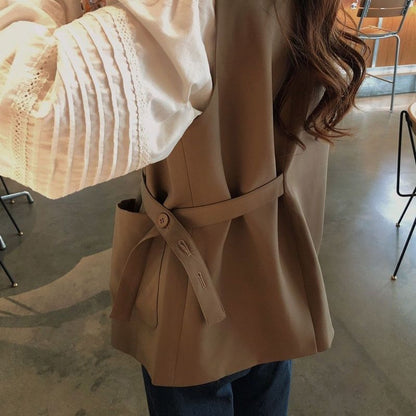 Damen Wickelbluse Kurzärmlig Norvielle