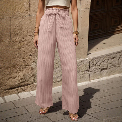 Damen Plisseehose Elastischer Bund Norvielle