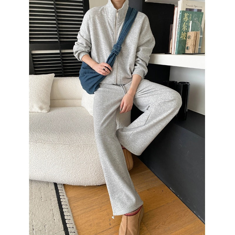 Damen Sportanzugjacke und Jogginghose Norvielle Hochwertig