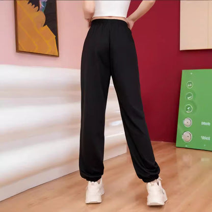 Damen Jogginghose Bunt Schmetterlingsmuster