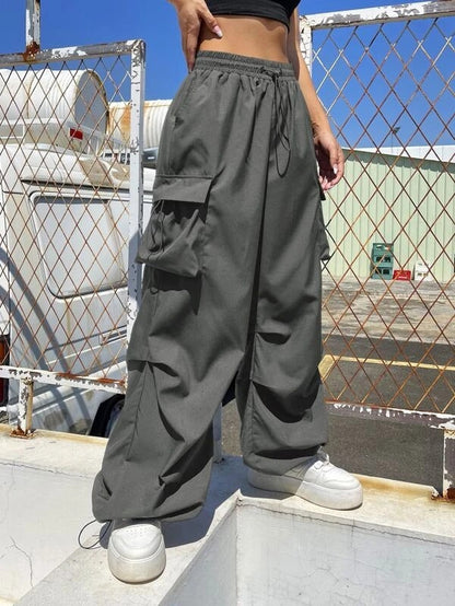 Damen Cargo-Hose Großes Modell Praktische Taschen Norvielle