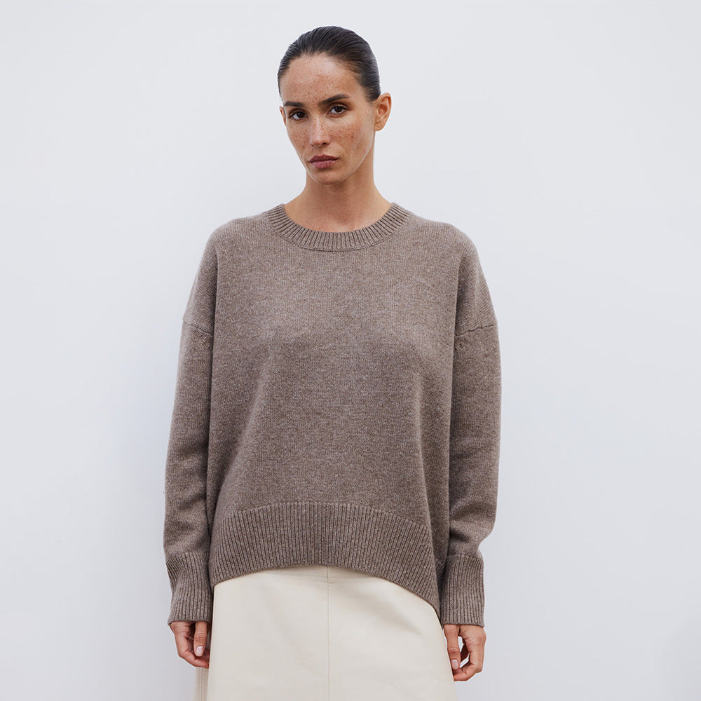 Damen Strickpullover Lässig Norvielle