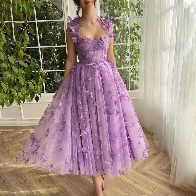 Chic Damen Strandkleid mit Schlitz für Braut und Party - Norvielle