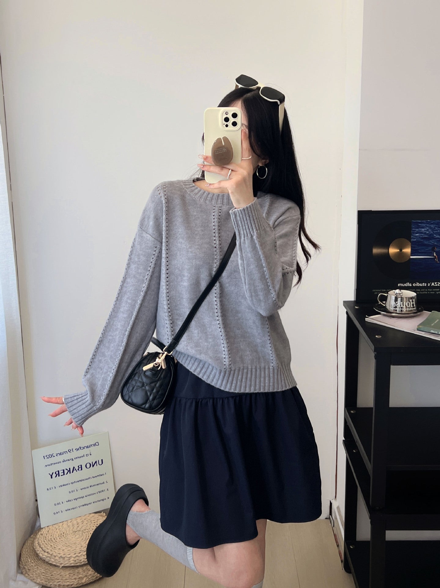 Damen Grobstrickpullover Lässiger Schnitt Norvielle