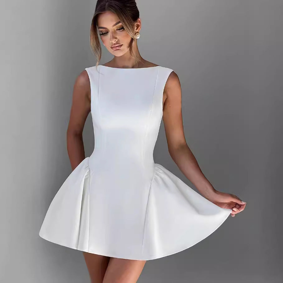 Damen A-Linien Kleid Elegante Silhouette Norvielle