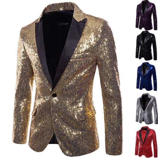 Herren Formalblazer Pailletten Norvielle - Norvielle