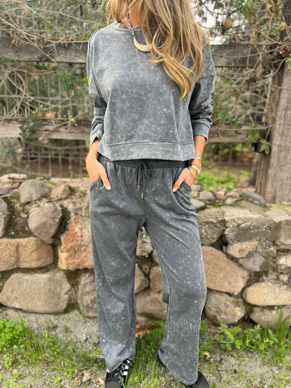 Damen Sweatshirt Jogginghosen Set Norvielle