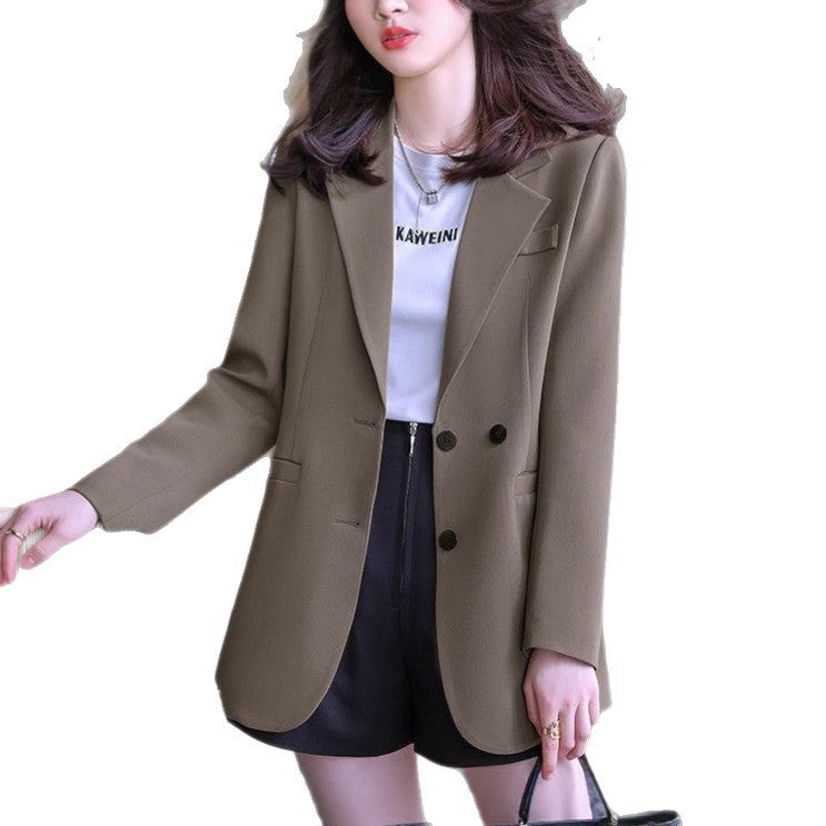 Damen Blazer Klassischer Schnitt Doppelknopfleiste Norvielle
