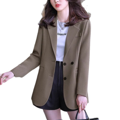 Damen Blazer Klassischer Schnitt Doppelknopfleiste Norvielle