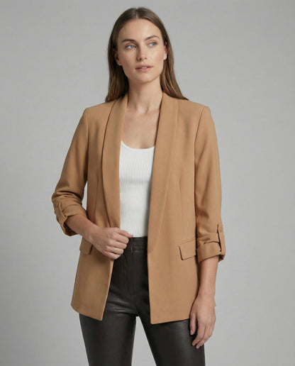 Damen Blazer Elegantes Design Locker Passform - Norvielle