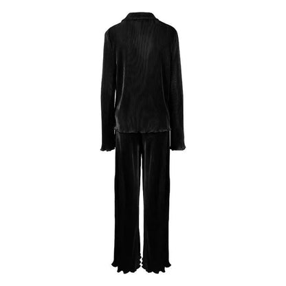 Damen Lounge-Set Plissee Soft Norvielle