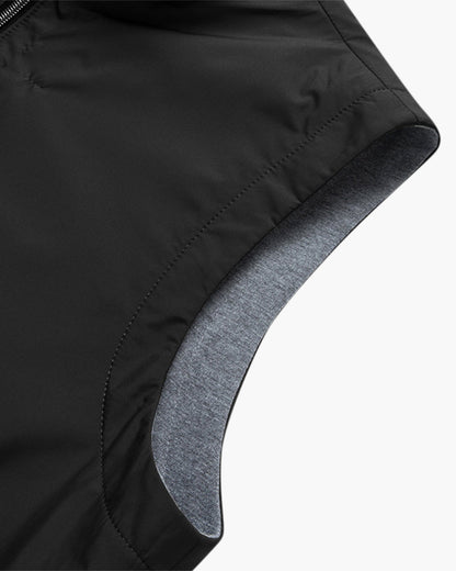 Schlank geschnittene Damen Bodywarmer e Zip Weste
