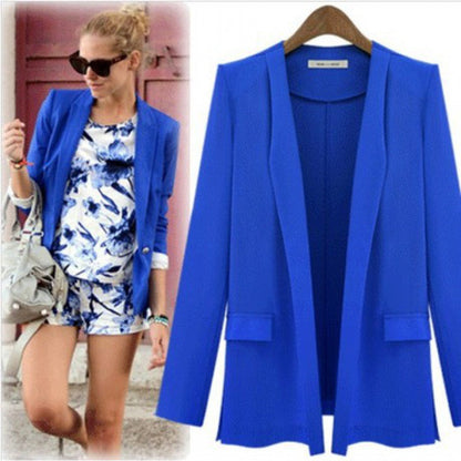 Damen Blazer Eleganter Schnitt Schmale Silhouette Norvielle