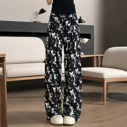 Damen Sommerhose Schmetterlingsmuster Norvielle