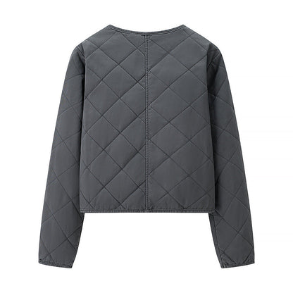 Damen Steppjacke Praktische Taschen Moderner Schnitt Norvielle