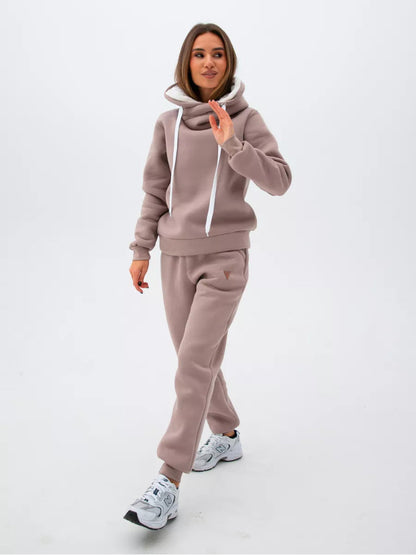 Damen Hoodie Voluminos Norvielle Jogginghose Set