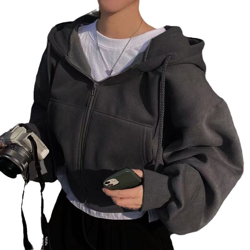 Damen Kapuzenpullover Locker Norvielle Baumwolle