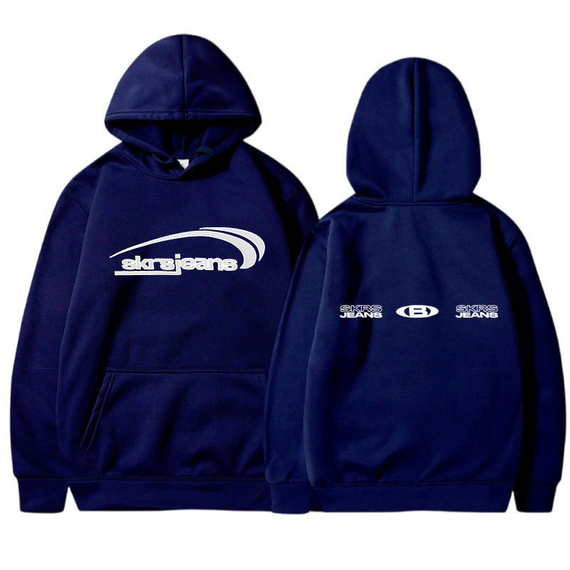 Damen Kapuzensweater Modernes Logo-Design Kängurutaschen Norvielle