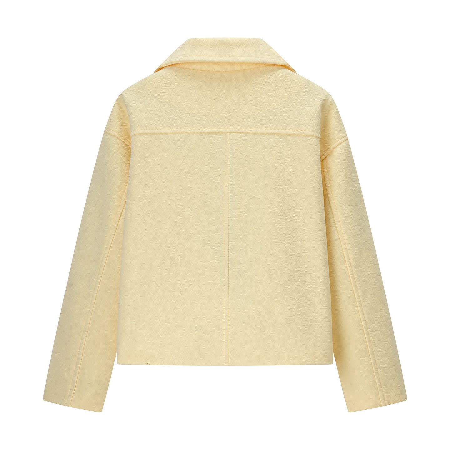 Damen Kurzjacke Doppelrevers-Design Norvielle
