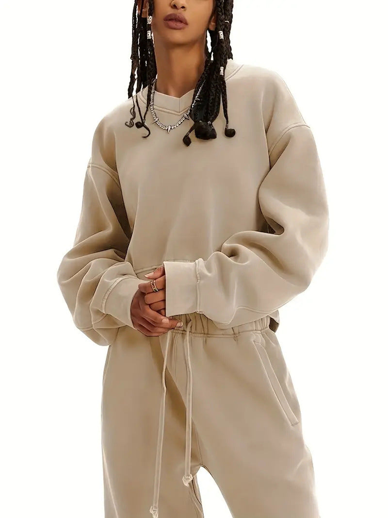 Damen Oversized Sweatshirt Bequem Norvielle