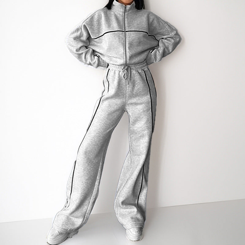 Damen Sportset Weiches Material Hohe Beininserts Norvielle