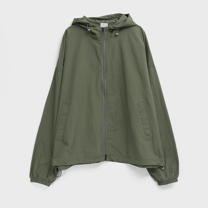 Damen Übergangsjacke Norvielle Lässig Hochkragen Verstellbar