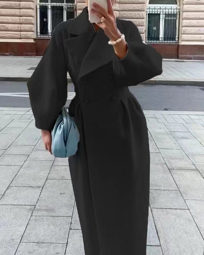 Damen Trenchcoat Tailliert Seiden Norvielle