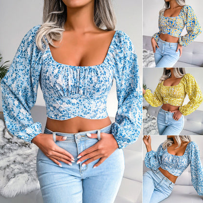 Damen Bluse Blumenmuster Norvielle - Norvielle