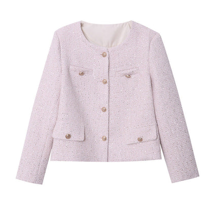 Damen Bouclé-Jacke Strukturiert Norvielle
