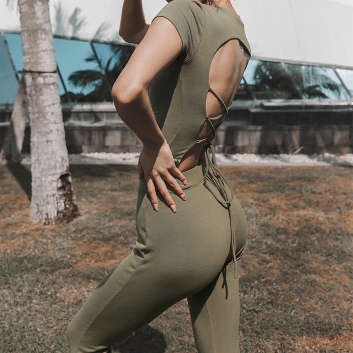 Damen Crop- Sportlich Norvielle