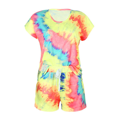 Damen Freizeitanzug Batikmuster Norvielle