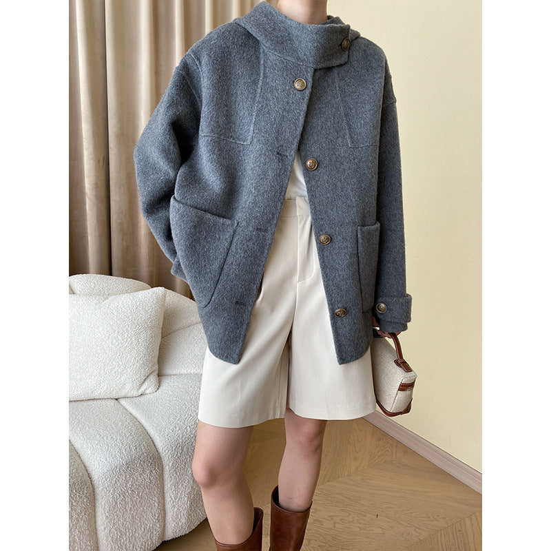Damen Fleecejacke Oversized Große Taschen Norvielle - Norvielle