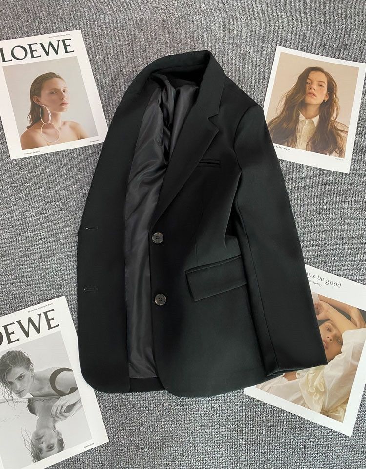 Damen Blazer Elegantes Design dekorative Knöpfen