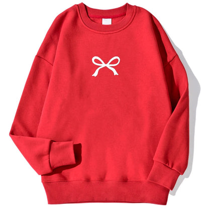 Damen Sweatshirt mit Schleifenmotiv Norvielle