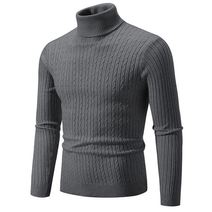 Herren Rollkragenpullover Komfortstrick Qualität Norvielle