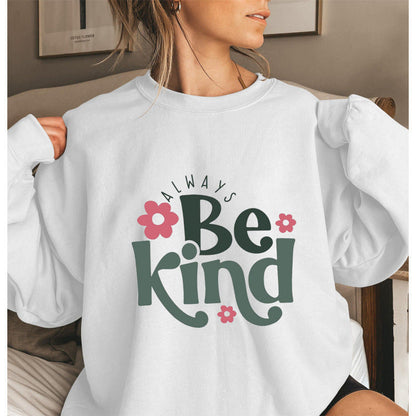 Damen Sweatshirt Puffärmel Motiviert Norvielle