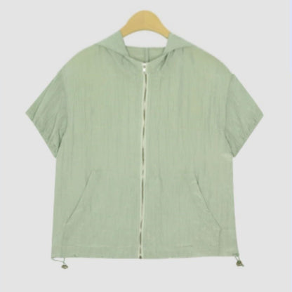 Damen Winddichte Blousonjacke Leicht Norvielle