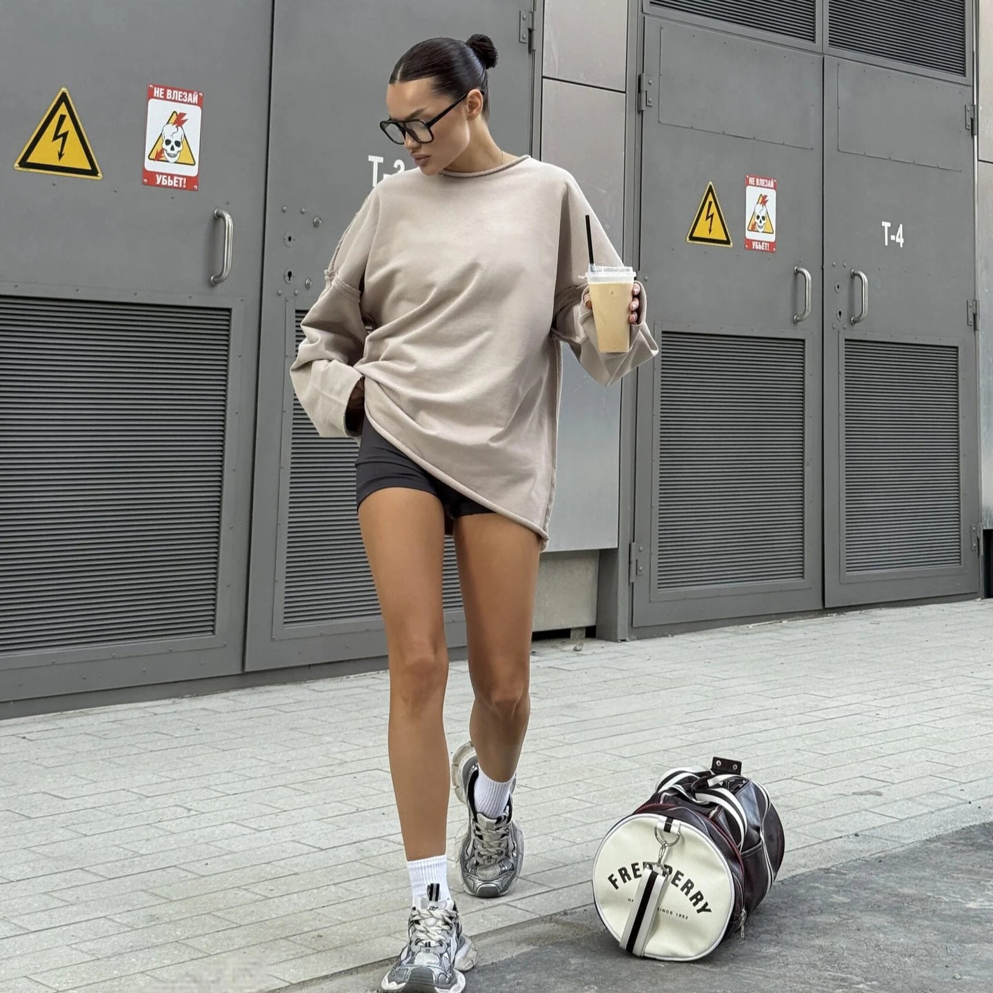 Damen Oversized Pullover Lässiger Schnitt Norvielle