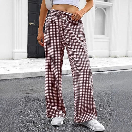 Damen Karottenhose Luftig Kordelzug Norvielle