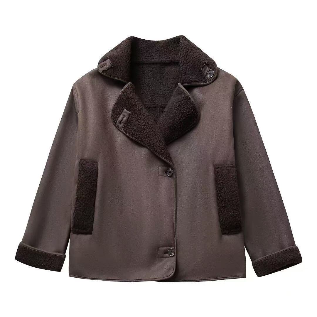 Damen Fleecejacke Weiches Innenfutter Norvielle