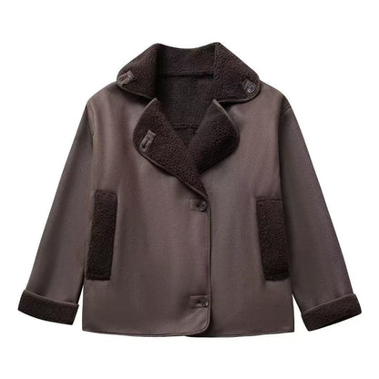 Damen Fleecejacke Weiches Innenfutter Norvielle
