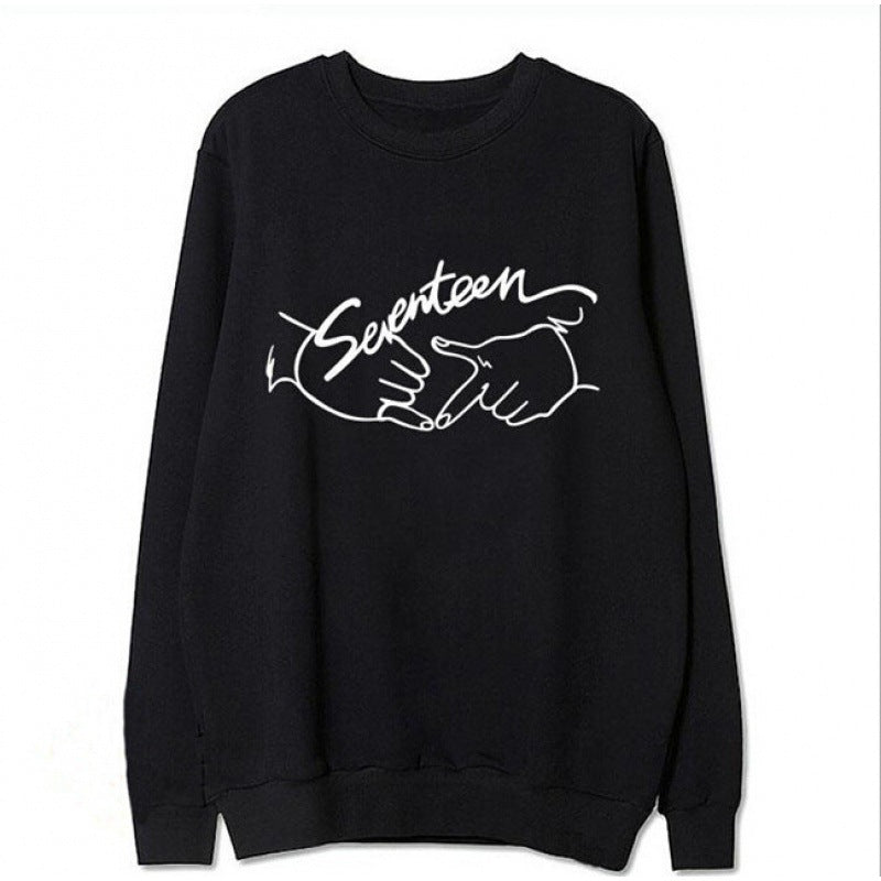 Damen Sweatshirt Kreatives Handschrift-Design Norvielle