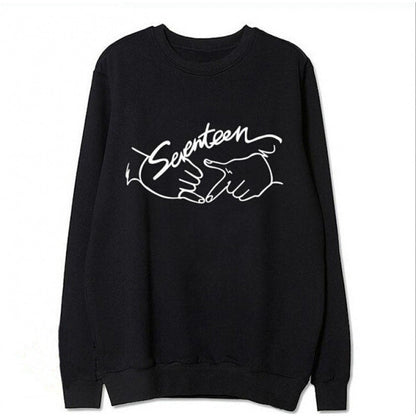 Damen Sweatshirt Kreatives Handschrift-Design Norvielle