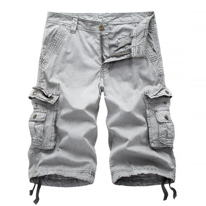 Herren Cargo-Shorts Multi-Taschen Norvielle