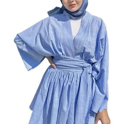 Damen Wickelkleid Norvielle