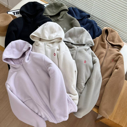 Damen Fleecejacke Warm Kuscheliges Innenfutter Norvielle