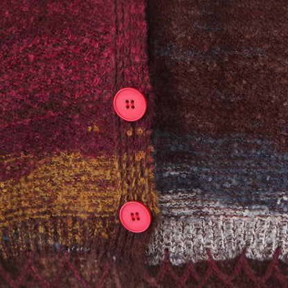 Damen Strickcardigan Langärmlig mit Fransen Norvielle