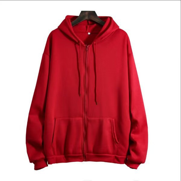 Damen Kapuzenjacke Mit Reißverschluss Und Kängurutaschen Norvielle