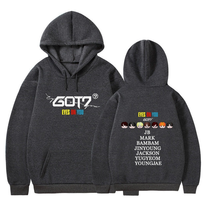 Damen Kapuzensweater GOT7 Design Bequem Norvielle