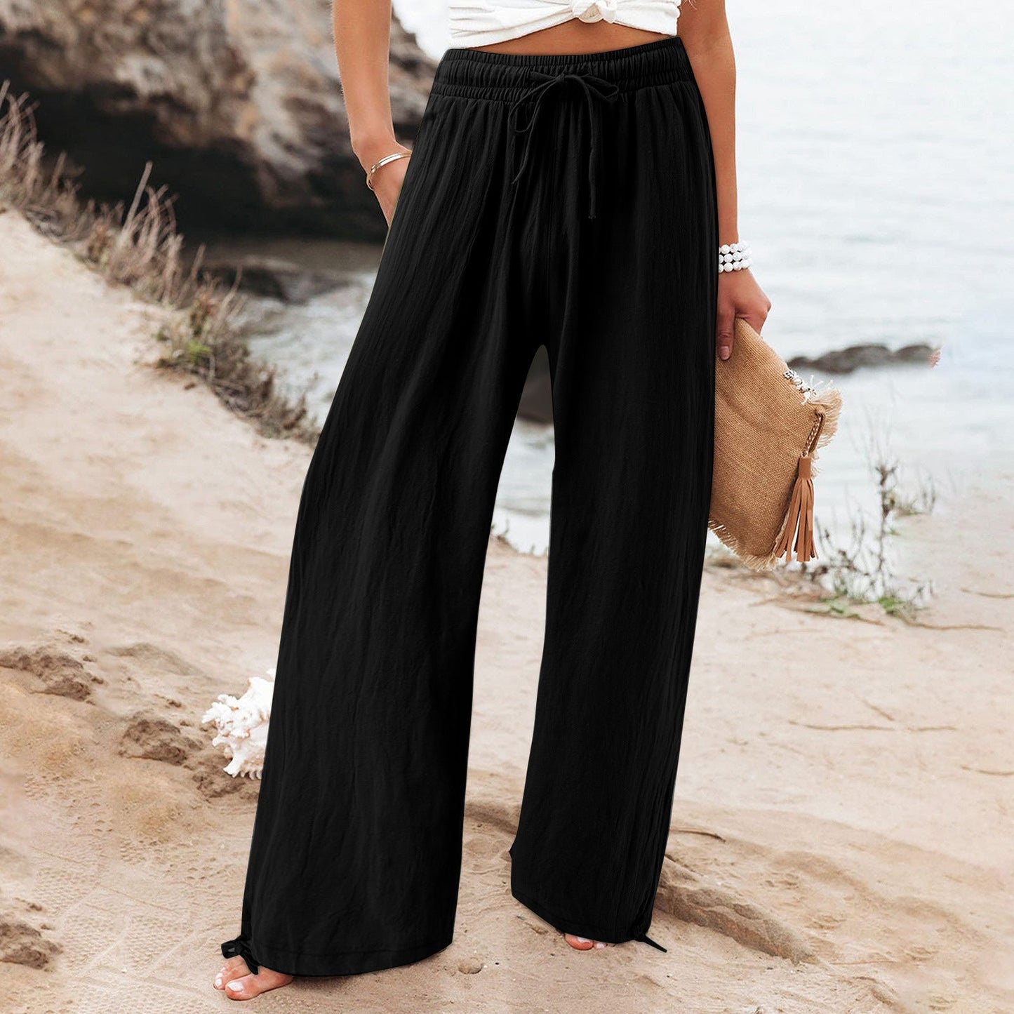 Damen Sommerhose Norvielle Weite Leicht